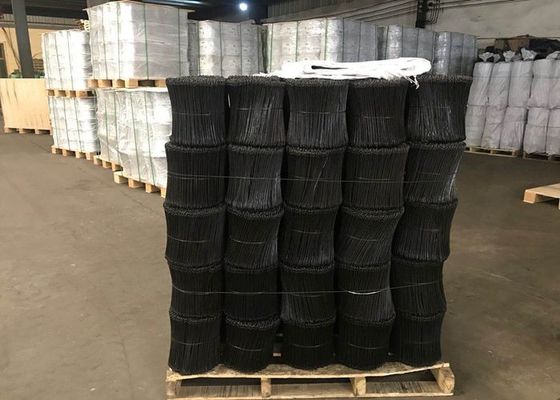 Electro Black Iron 2000pcs 17 Gauge 350mpa Metal Tie Wire