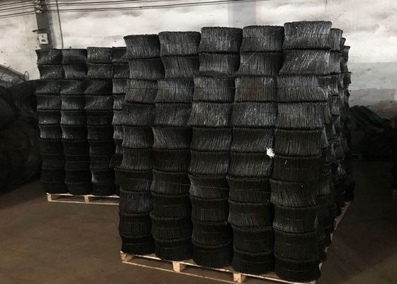 Electro Black Iron 2000pcs 17 Gauge 350mpa Metal Tie Wire
