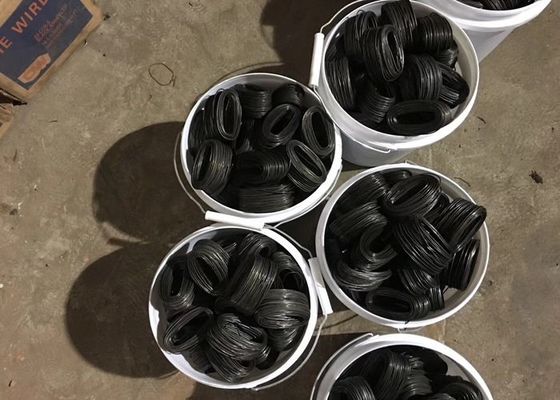 ISO9001 BWG18 550mpa Soft Flexible Black Annealed Tie Wire