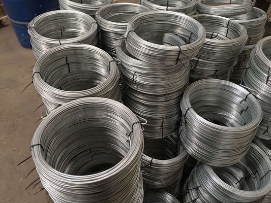 Building 550mpa 4.0mm BWG22 Galvanized Rebar Tie Wire