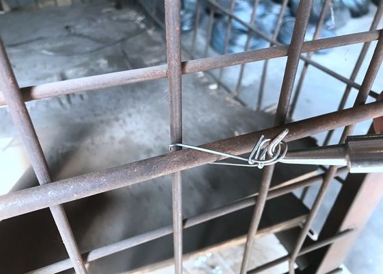 Double Loop Bag 550mpa Metal Tie Wire 1000pcs/Coil