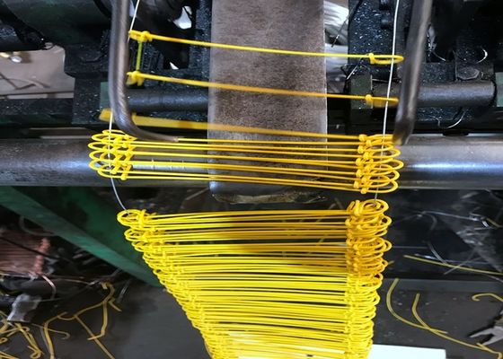 Yellow Twist 24" 350mpa 17G 3.5Lbs PVC Coated Tie Wire
