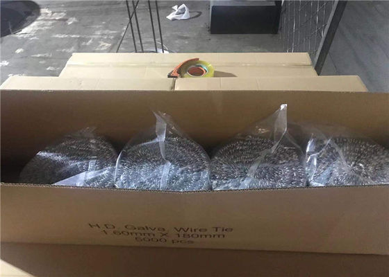 Galvanized Annealed Loop Tie Wire 125mm / 150mm