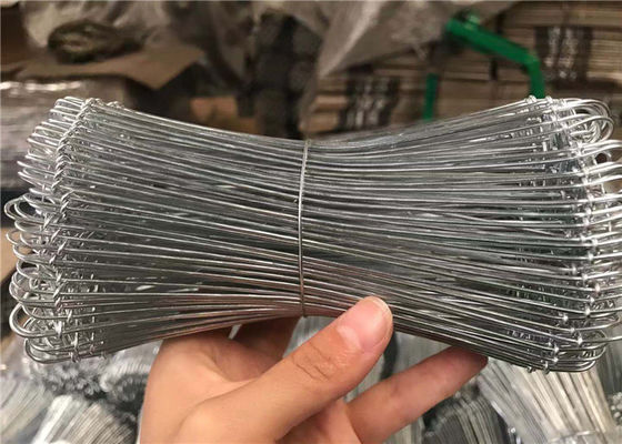 Galvanized Bwg8 Loop Tie Wire For Supermarket Family Courtyard Fence Binding