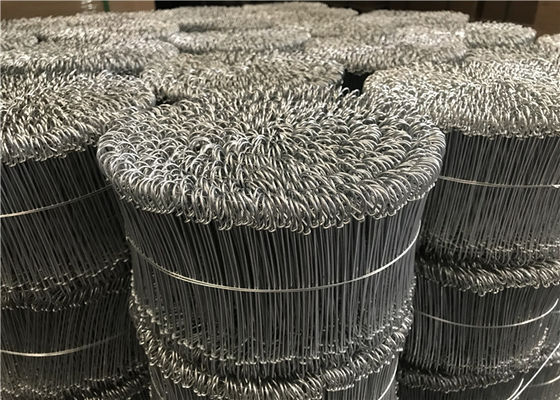 550mpa Bwg 18 Galvanized Double Loop Wire Ties